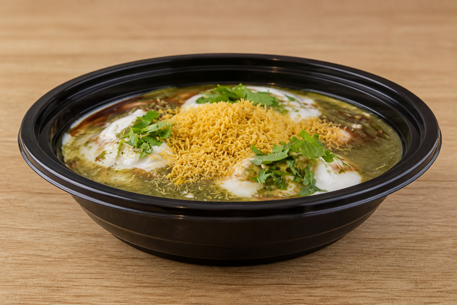 Dahi Bhalla chaat, fresh Indian street food San Ramon Bay Area